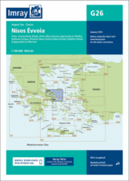 Imray G 26 - Nisos Evvoia